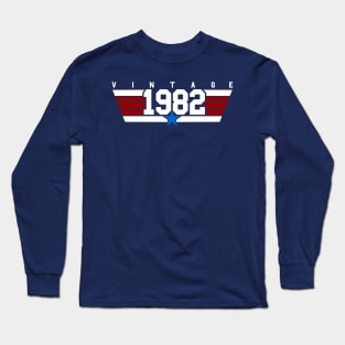 Vintage 1982 Aviator Long Sleeve T-Shirt